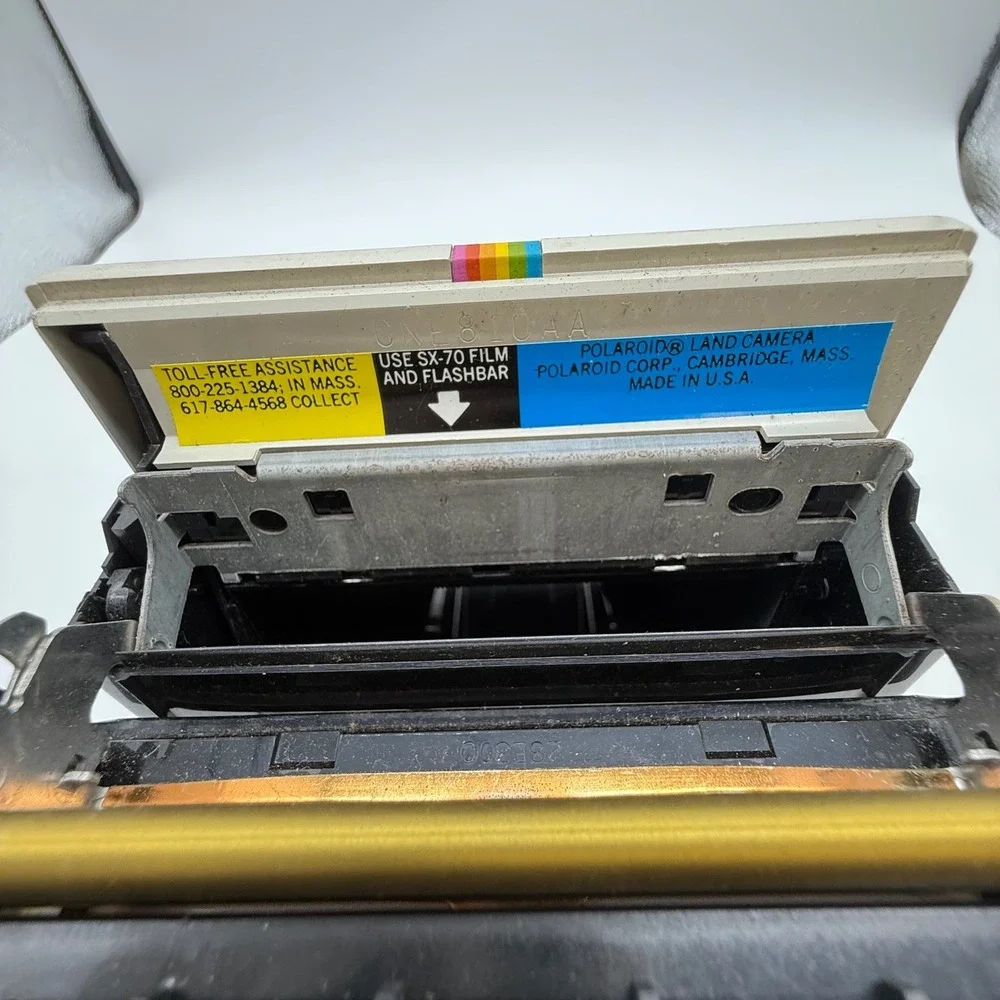 Vintage‎ Polaroid OneStep Land Camera Instant Film Camera with flash Rainbow